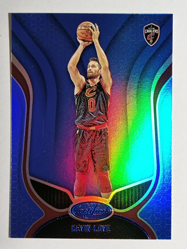 2019-20 Certified Mirror Blue #46 Kevin Love