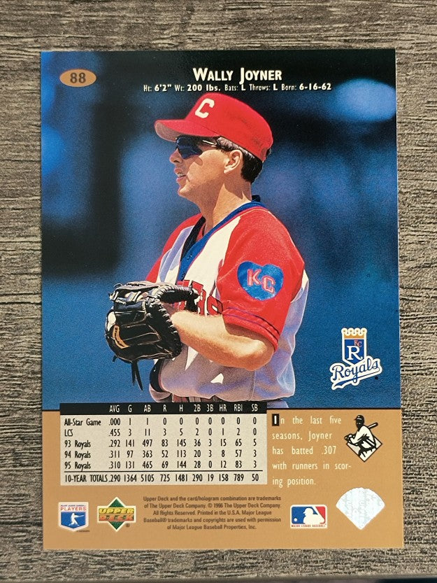 1996 Upper Deck #88 Wally Joyner