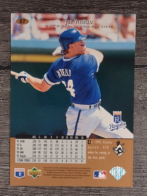 1996 Upper Deck #87 Joe Vitiello