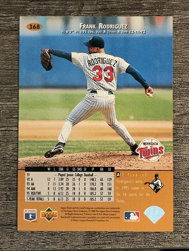 1996 Upper Deck #368 Frank Rodriguez