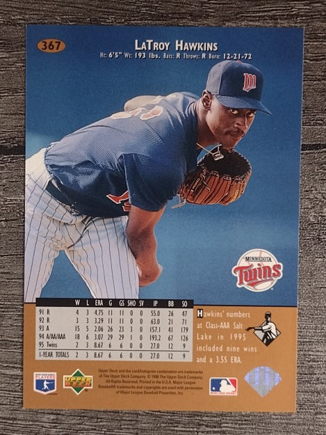 1996 Upper Deck #367 LaTroy Hawkins
