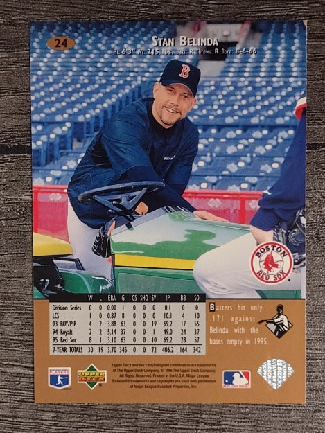 1996 Upper Deck #24 Stan Belinda