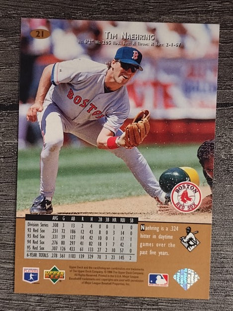 1996 Upper Deck #21 Tim Naehring