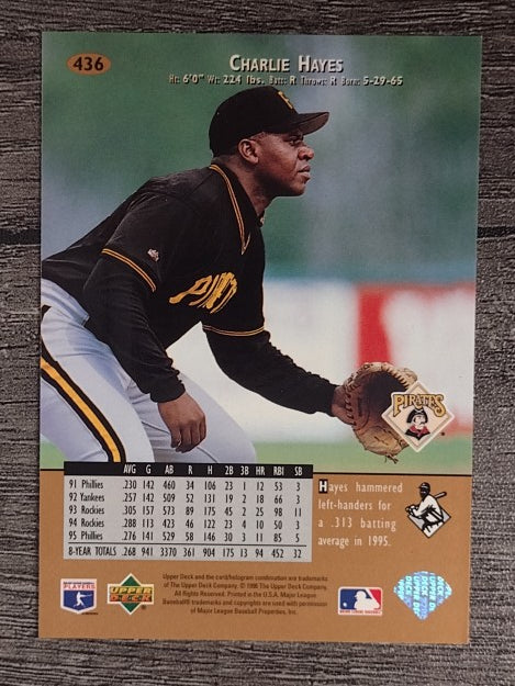 1996 Upper Deck #436 Charlie Hayes