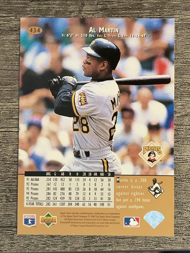 1996 Upper Deck #434 Al Martin