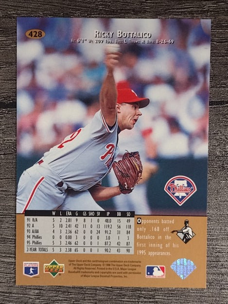 1996 Upper Deck #428 Ricky Bottalico