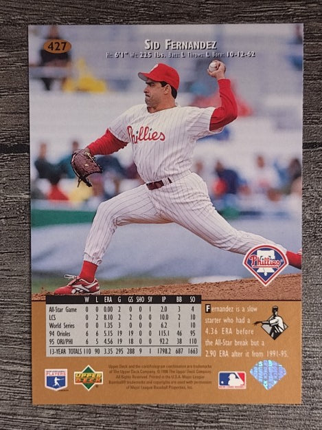 1996 Upper Deck #427 Sid Fernandez