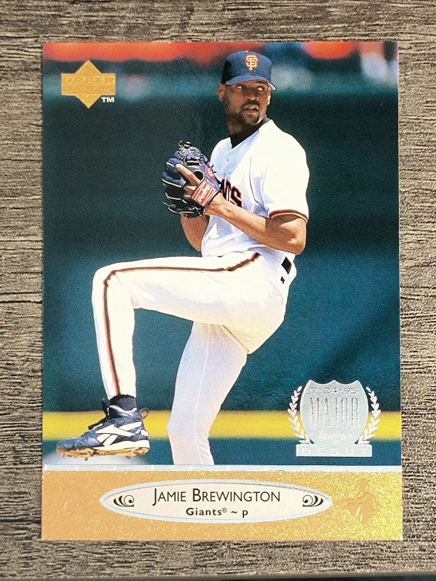 1996 Upper Deck #193 Jamie Brewington RC