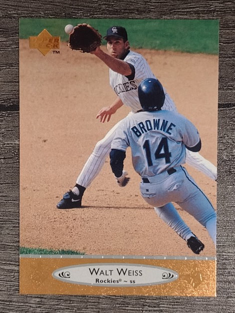 1996 Upper Deck #322 Walt Weiss