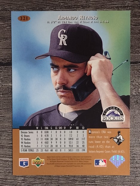 1996 Upper Deck #321 Armando Reynoso