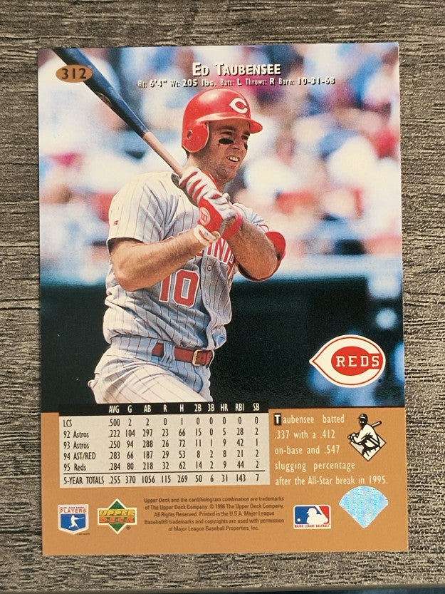 1996 Upper Deck #312 Eddie Taubensee