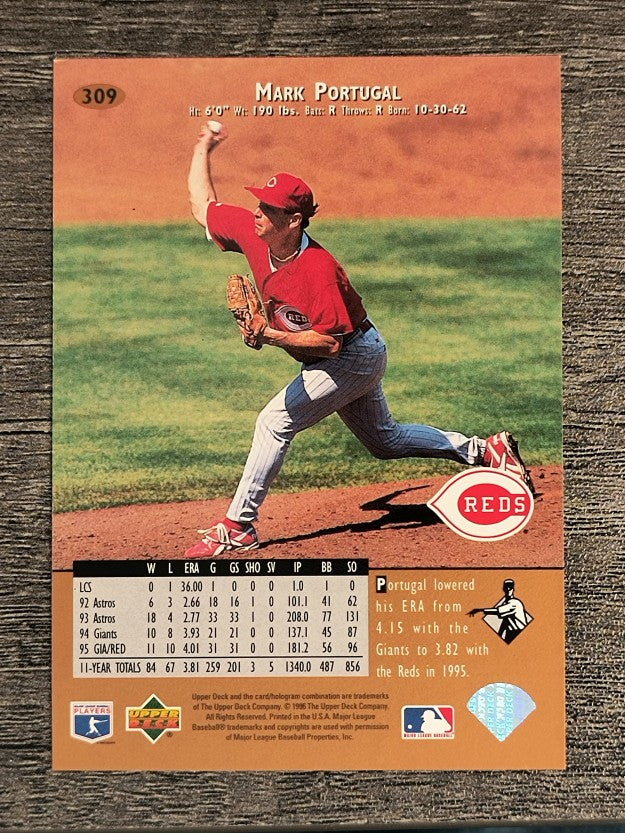 1996 Upper Deck #309 Mark Portugal