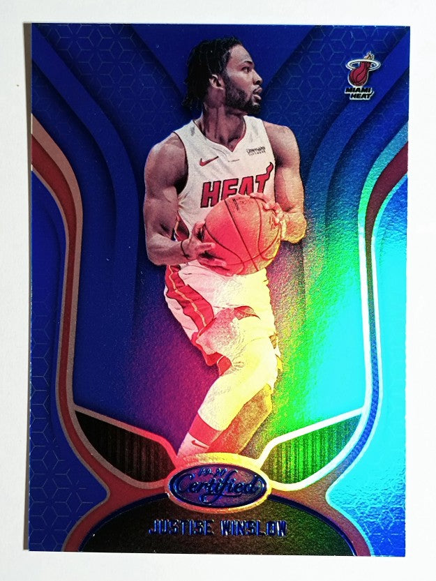 2019-20 Certified Mirror Blue #10 Justise Winslow