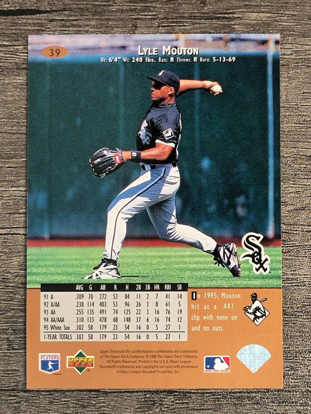1996 Upper Deck #39 Lyle Mouton