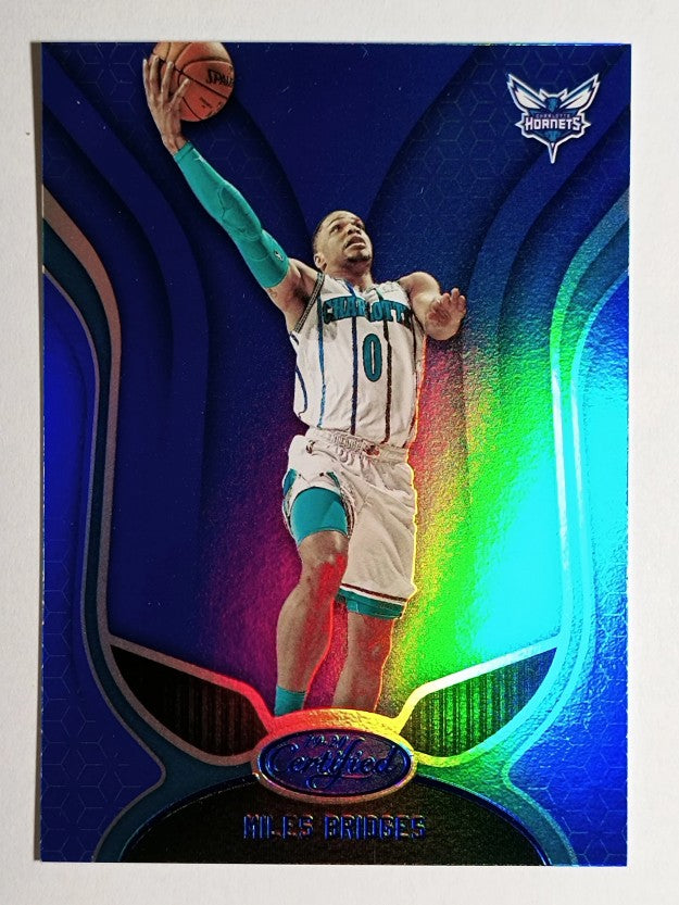 2019-20 Certified Mirror Blue #4 Miles Bridges