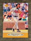 1996 Upper Deck #4 David Justice