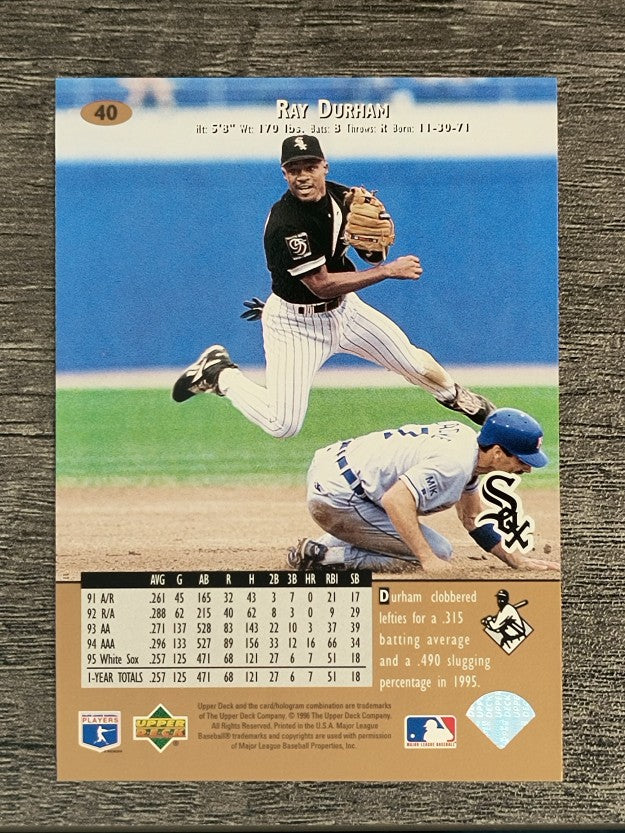 1996 Upper Deck #40 Ray Durham