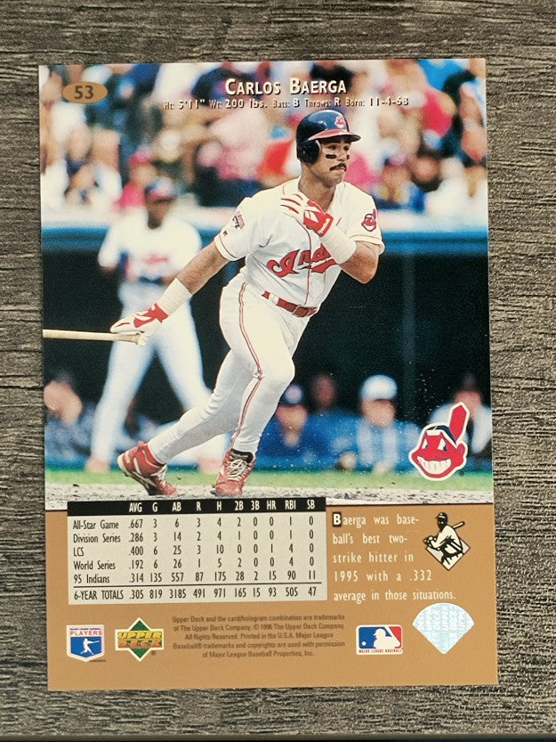 1996 Upper Deck #53 Carlos Baerga