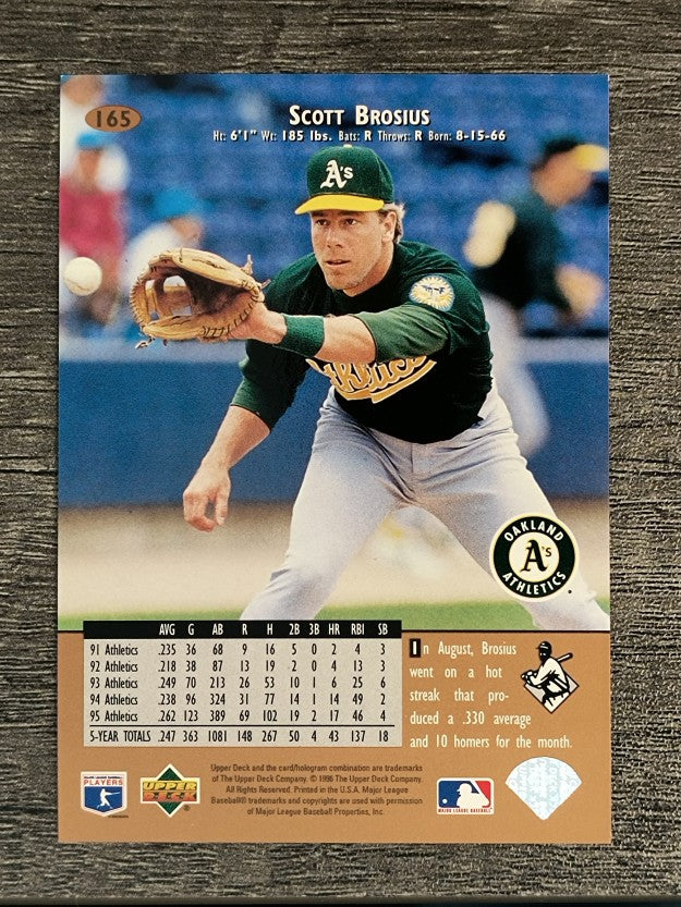 1996 Upper Deck #165 Scott Brosius