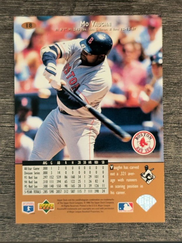 1996 Upper Deck #18 Mo Vaughn