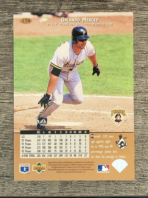 1996 Upper Deck #178 Orlando Merced