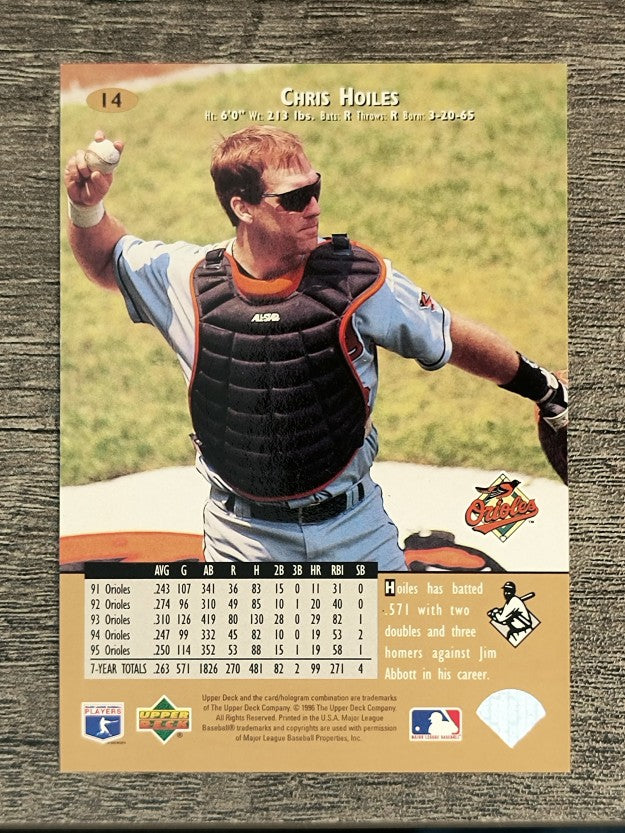 1996 Upper Deck #14 Chris Hoiles