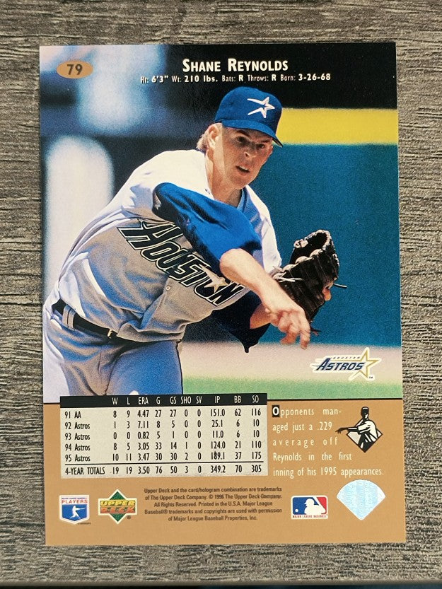 1996 Upper Deck #79 Shane Reynolds
