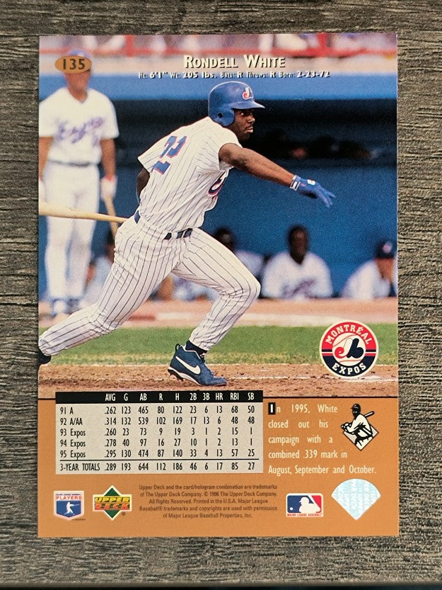 1996 Upper Deck #135 Rondell White