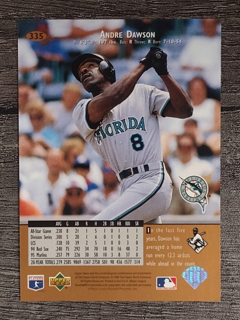 1996 Upper Deck #335 Andre Dawson