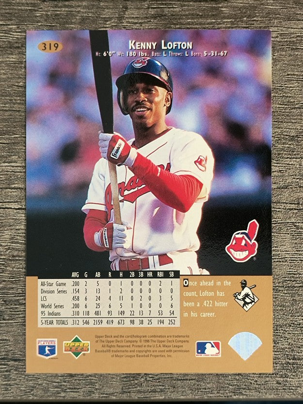1996 Upper Deck #319 Kenny Lofton