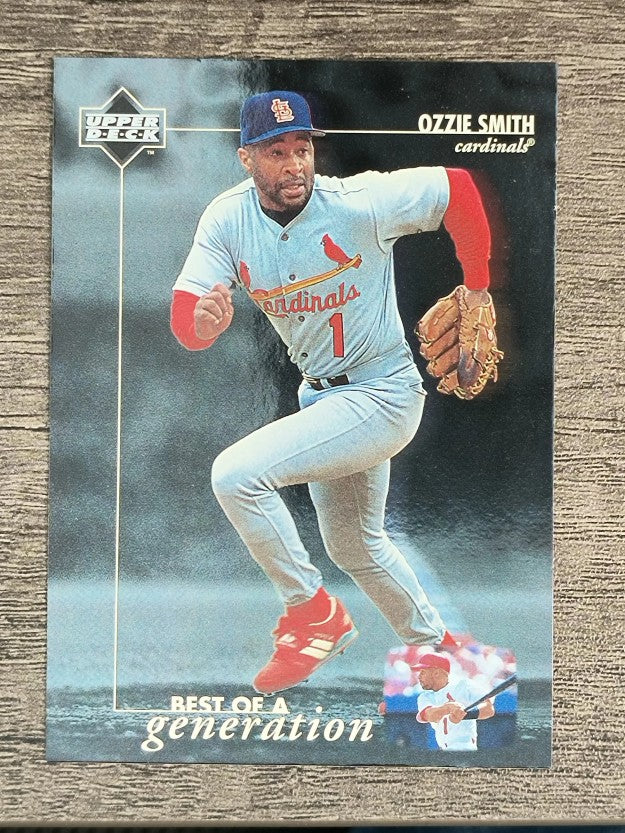 1996 Upper Deck #386 Ozzie Smith BG