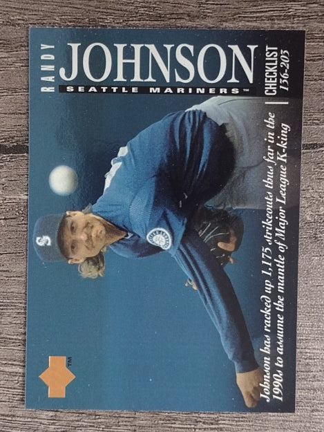 1995 Upper Deck Checklists #4B Randy Johnson
