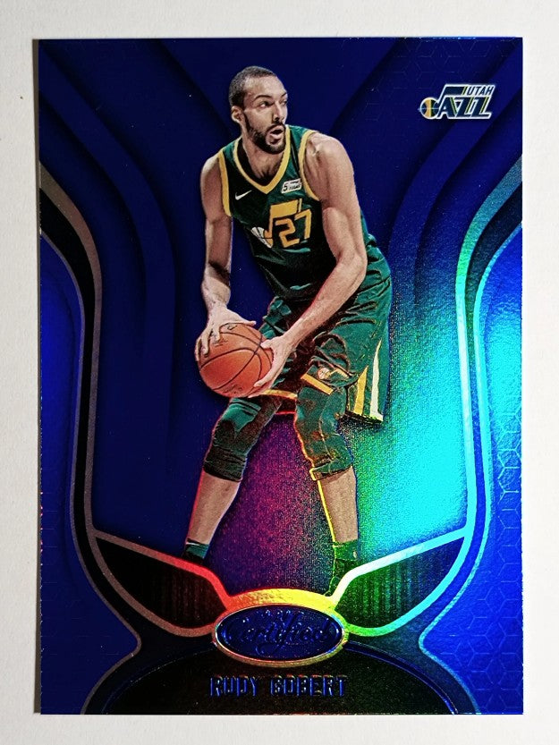 2019-20 Certified Mirror Blue #116 Rudy Gobert