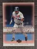 2002 Upper Deck Honor Roll #89 Manny Ramirez