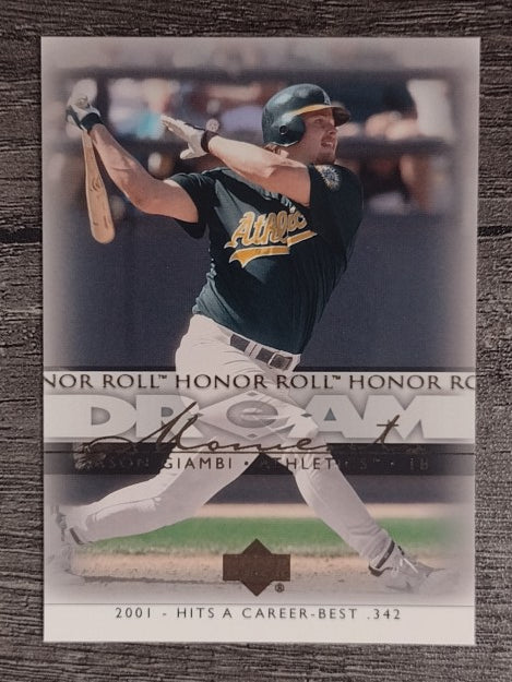 2002 Upper Deck Honor Roll #73 Jason Giambi
