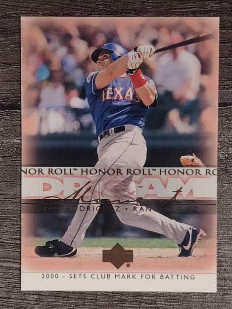 2002 Upper Deck Honor Roll #71 Ivan Rodriguez
