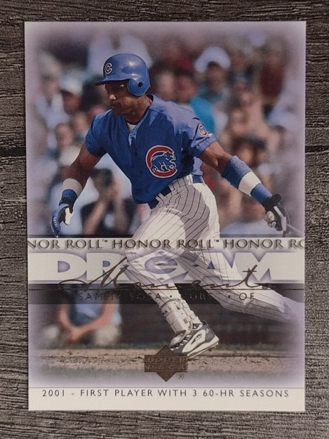 2002 Upper Deck Honor Roll #63 Sammy Sosa