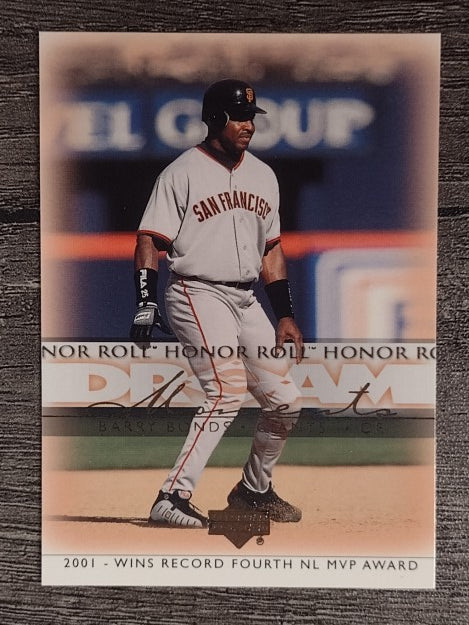2002 Upper Deck Honor Roll #55 Barry Bonds
