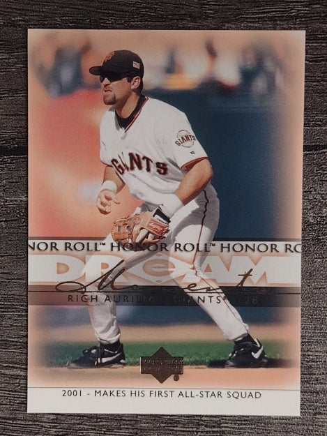 2002 Upper Deck Honor Roll #50 Rich Aurilia