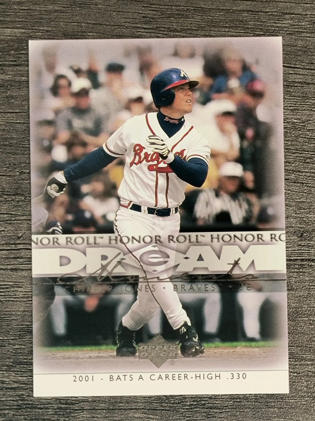 2002 Upper Deck Honor Roll #47 Chipper Jones