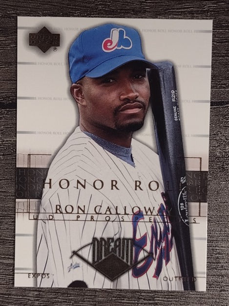 2002 Upper Deck Honor Roll #25 Ron Calloway PD9 RC