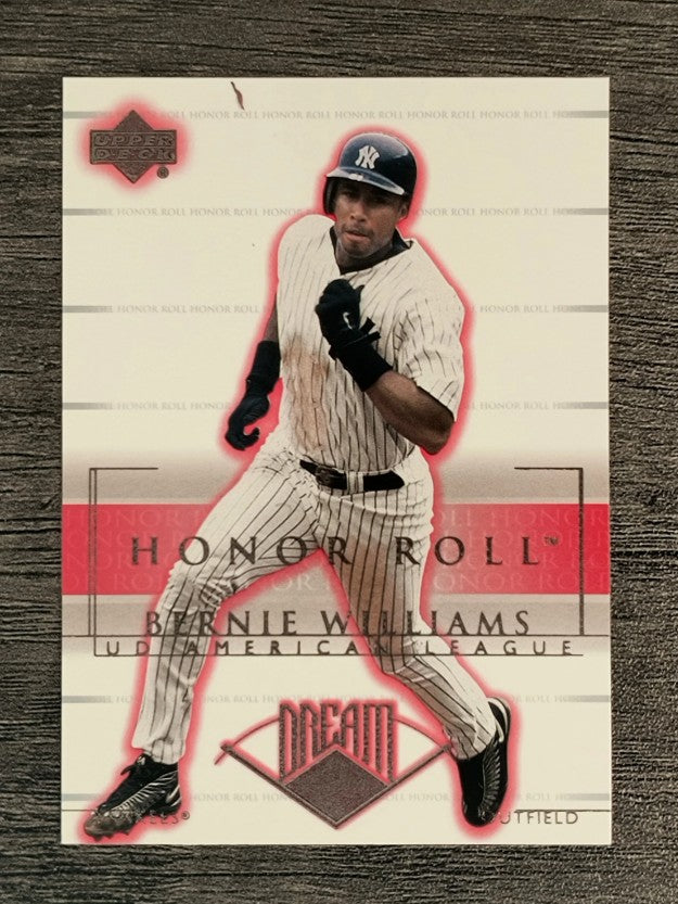 2002 Upper Deck Honor Roll #17 Bernie Williams ALD9