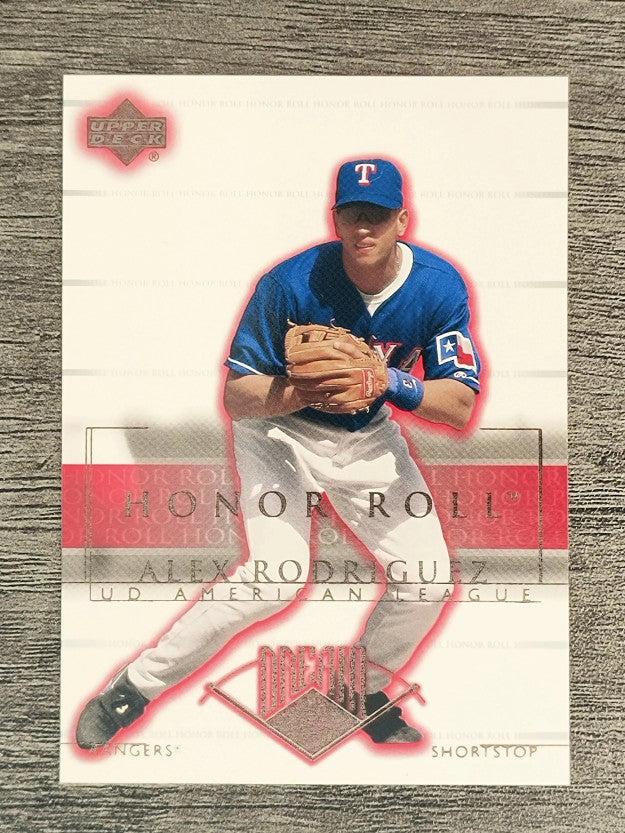 2002 Upper Deck Honor Roll #15 Alex Rodriguez ALD9