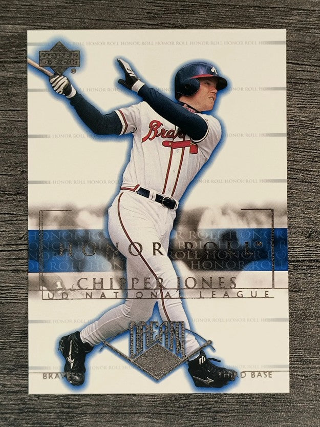 2002 Upper Deck Honor Roll #5 Chipper Jones NLD9