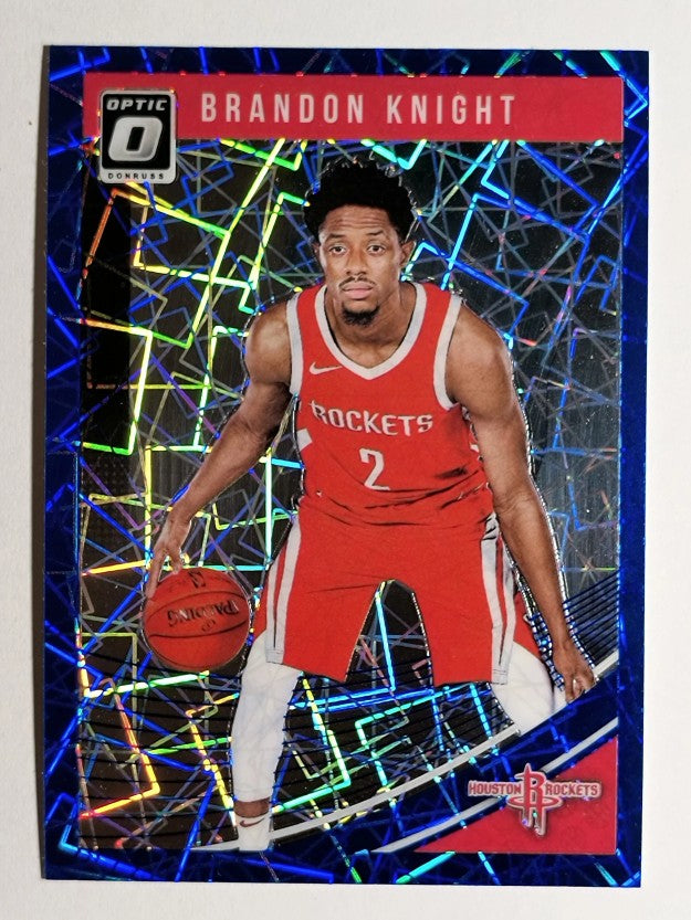 2018-19 Donruss Optic Blue Velocity #109 Brandon Knight