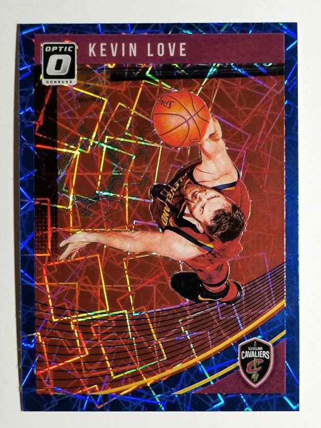 2018-19 Donruss Optic Blue Velocity #138 Kevin Love