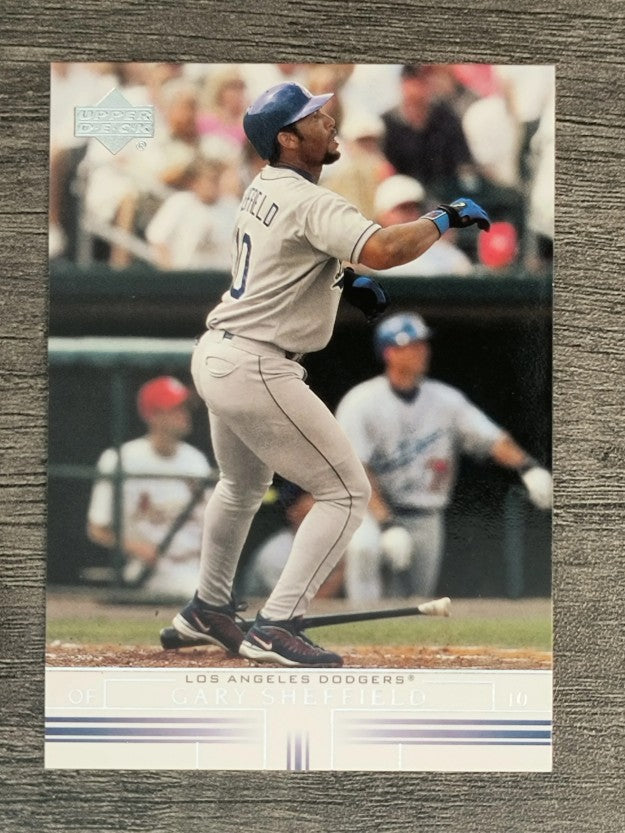 2002 Upper Deck #329 Gary Sheffield