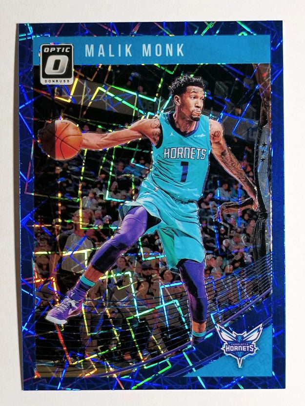 2018-19 Donruss Optic Blue Velocity #28 Malik Monk