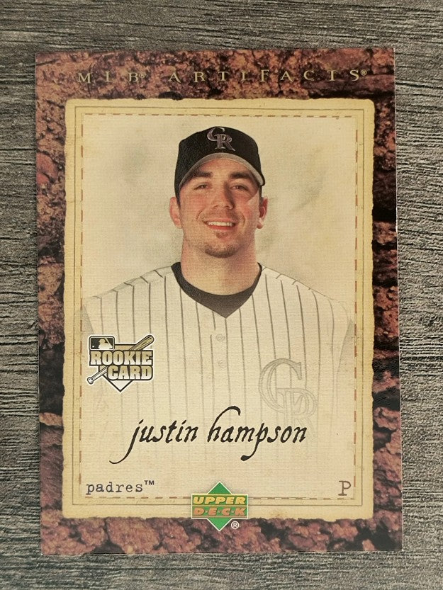 2007 Artifacts #89 Justin Hampson