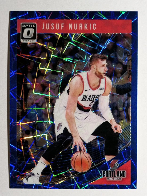 2018-19 Donruss Optic Blue Velocity #41 Jusuf Nurkic
